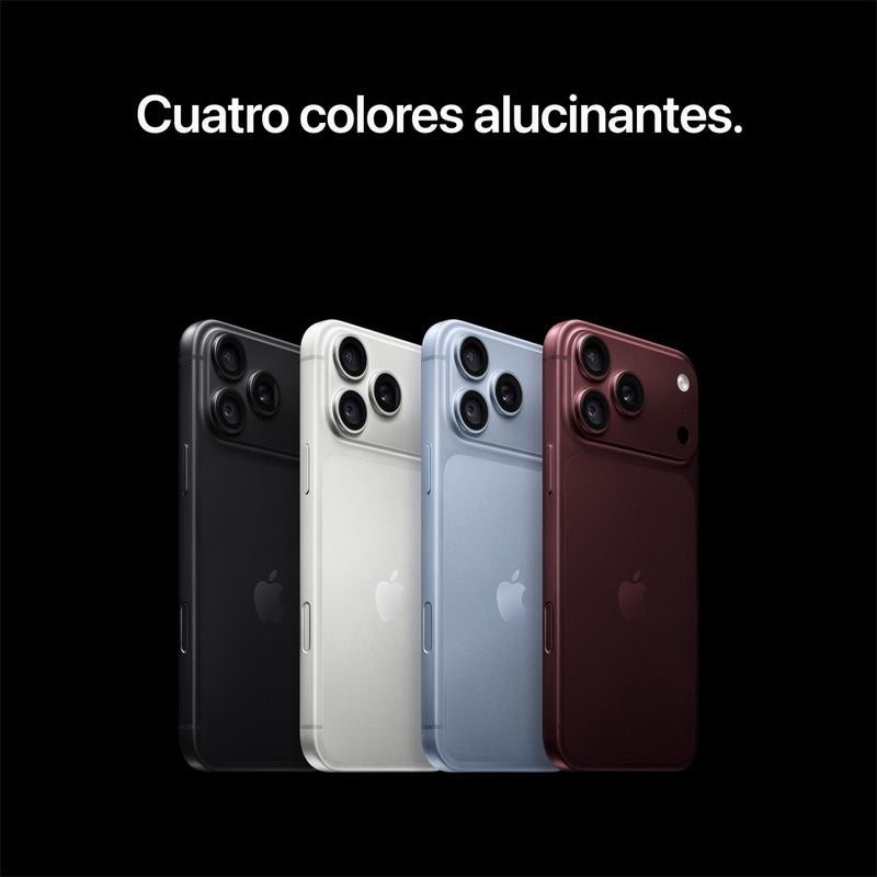 Cuatro colores disponibles
