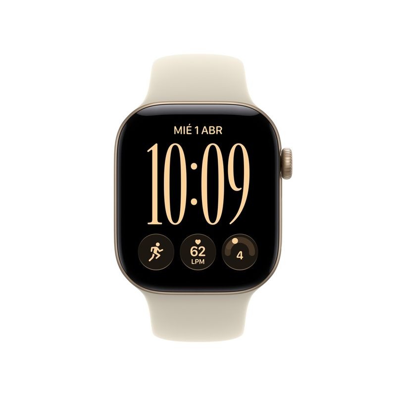 Apple Watch Serie 12 42mm oro claro con correa deportiva, sellado