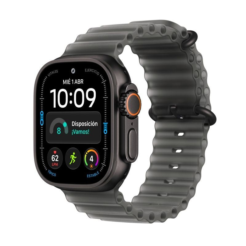 Apple Watch Ultra 4 49mm titanio negro con correa Ocean, sellado